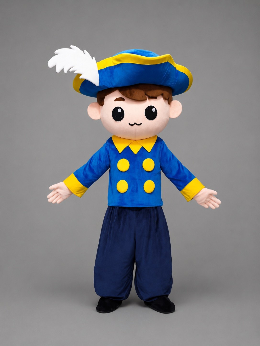 人物型オリジナルキャラクター人形衣装の制作事例